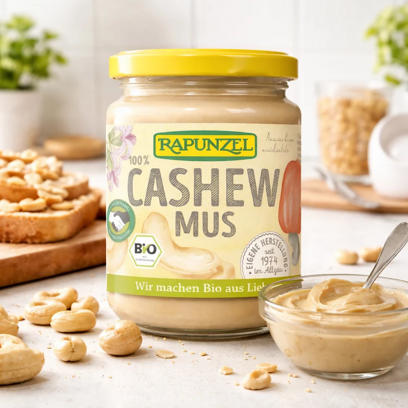 Rapunzel Bio Cashewmus 500g Glas