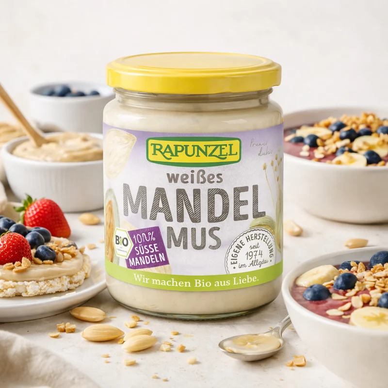 Rapunzel Bio Mandelmus weiß - 500g