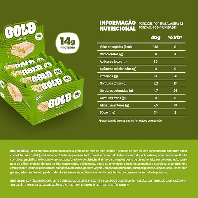 BOLD BAR 12UN 40G