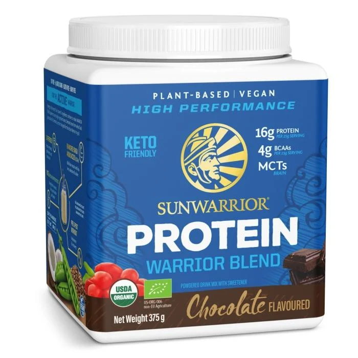 Protein Warrior Blend 375g Dose von Sunwarrior