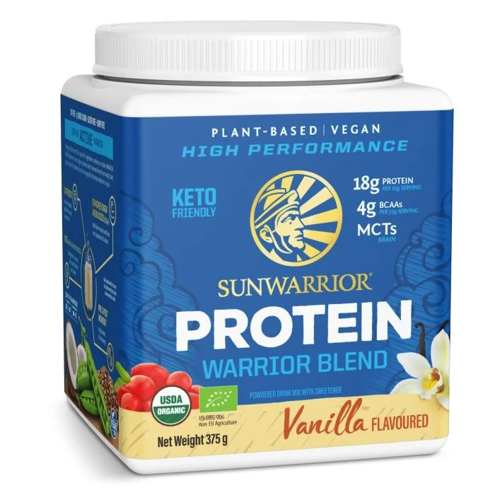 Protein Warrior Blend 375g Dose von Sunwarrior