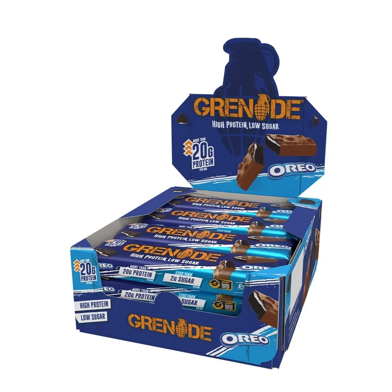 Protein Bar 12 x 60g Riegel von Grenade