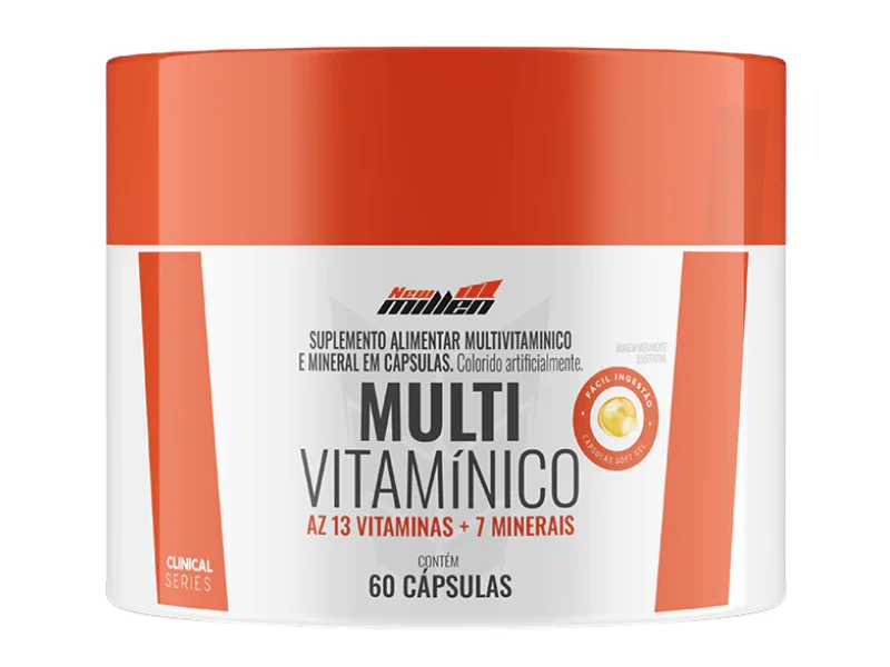 MULTIVITAMINICO AZ 13 VITAMINAS + 7 MINERAIS 60CAPS - NEW MILLEN
