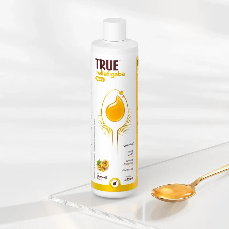 GABA RELIEF LIQUID MARACUJA FRESH 450ML - TRUE SOURCE