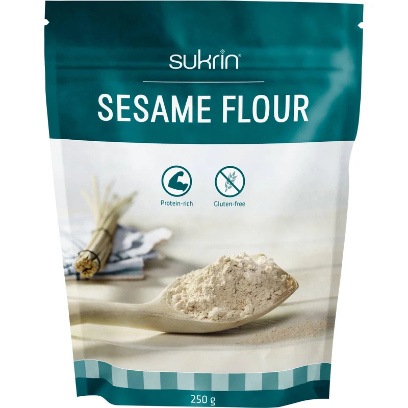 Sesammehl (entölt) 250g Beutel von Sukrin