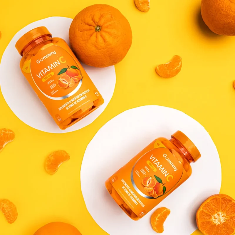 GUMMY PROMOPACK VIT C (TANGERINA) 30UN + VIT D (ABACAXI) 30UN