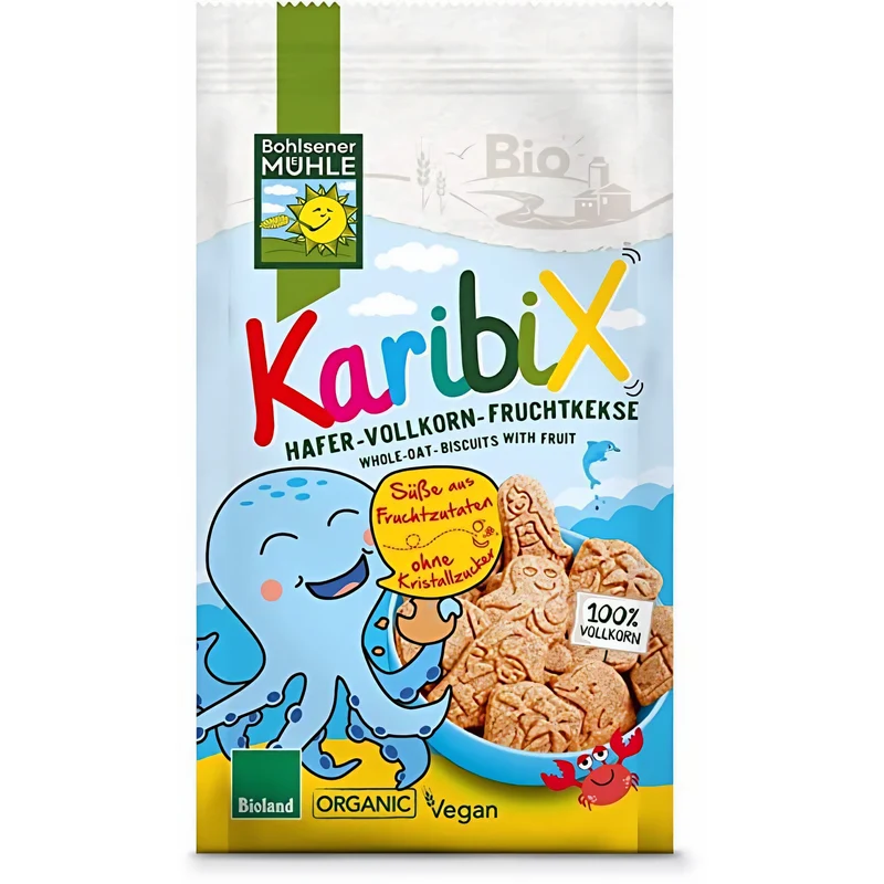 Bohlsener Mühle KaribiX Hafer-Vollkorn Fruchtkekse