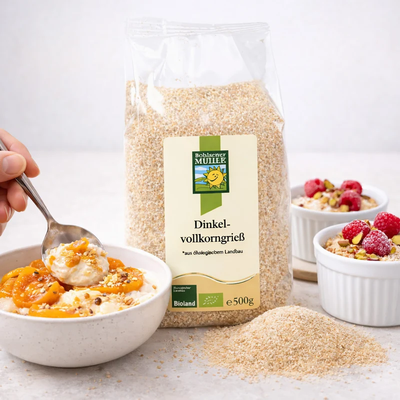 Bohlsener Mühle Bio Dinkelvollkorngrieß
