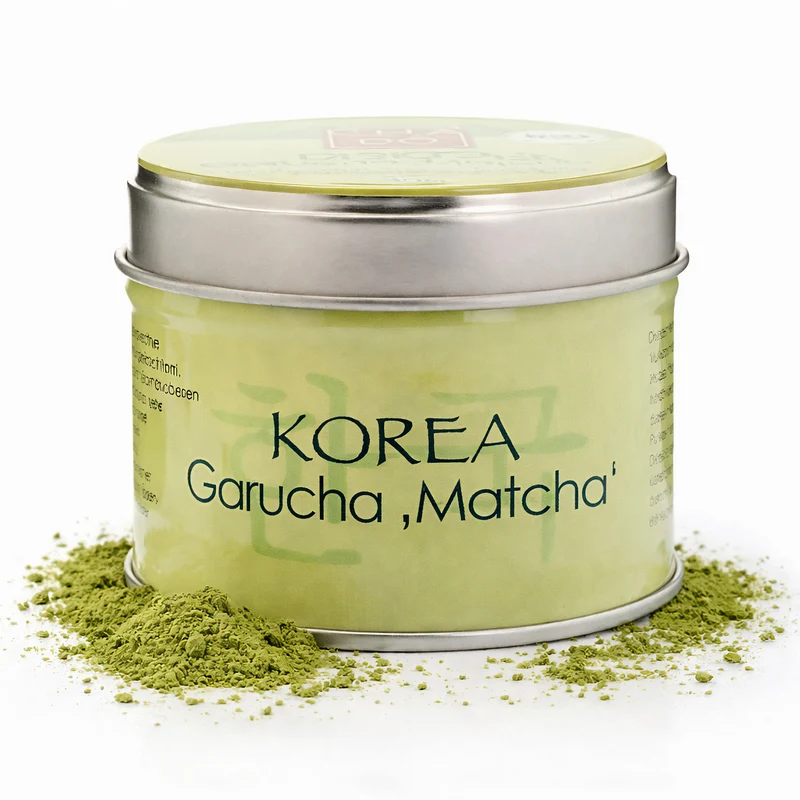 Cha Dô Korea Garucha Matcha Grünteepulver Dose 30g