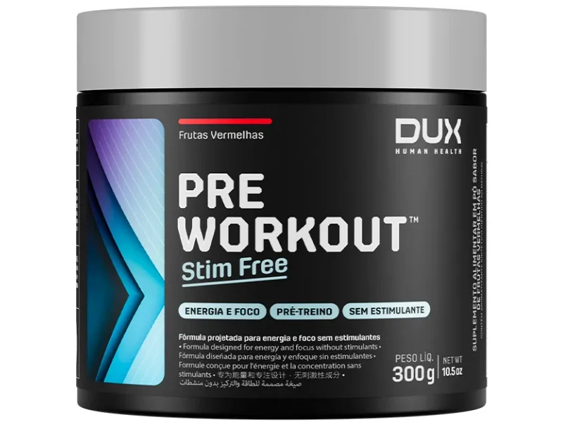 PRE WORKOUT S/ CAFEINA 300G - DUX NUTRITION