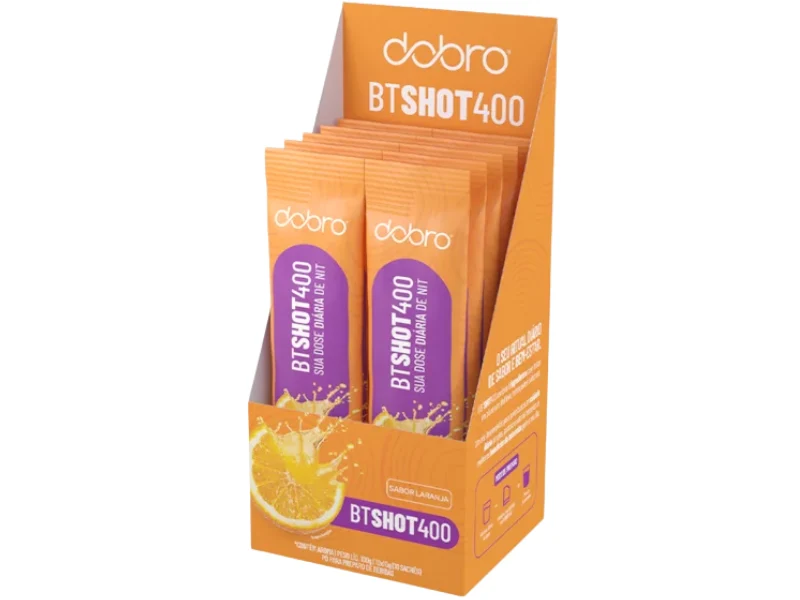BT 400 NITRATO SHOT 10X10G SACHÊ - DOBRO