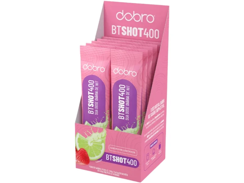 BT 400 NITRATO SHOT 10X10G SACHÊ - DOBRO
