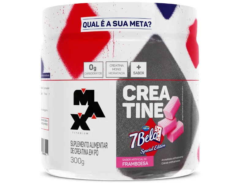 CREATINA 7 BELO 300G - MAX TITANIUM