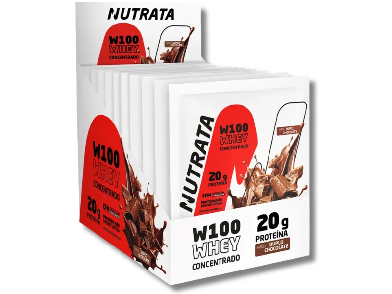WHEY 100% 12X30G SACHÊ - NUTRATA
