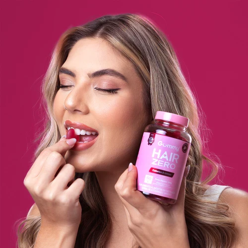 GUMMY HAIR ZERO TUTTI-FRUTTI 60UN