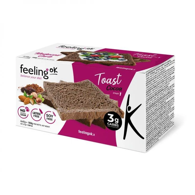 Toasts (Zwieback) + Protein (32-44% Protein) 160g von Feeling OK