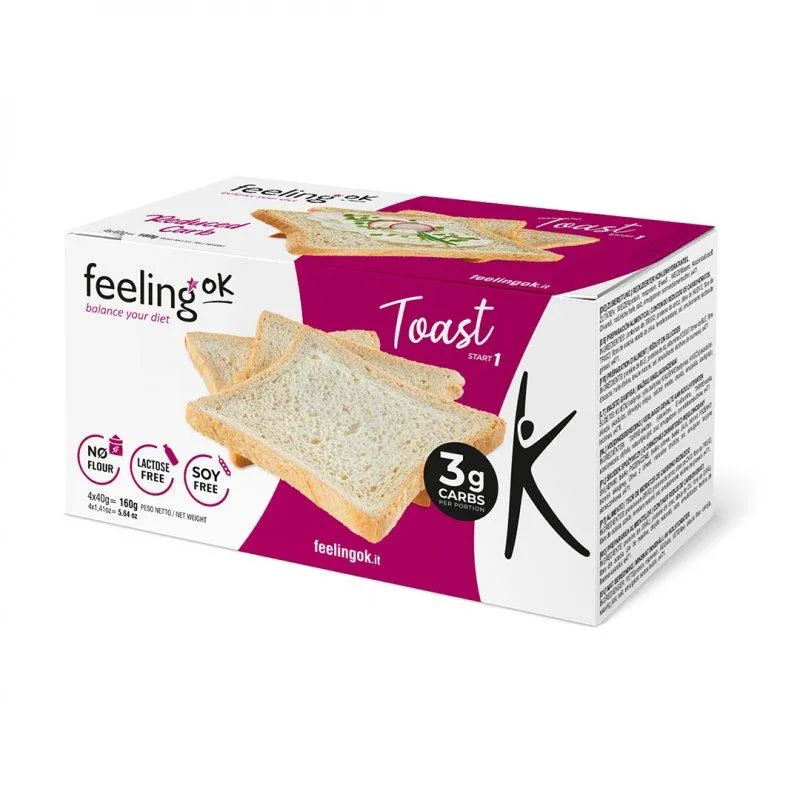 Toasts (Zwieback) + Protein (32-44% Protein) 160g von Feeling OK