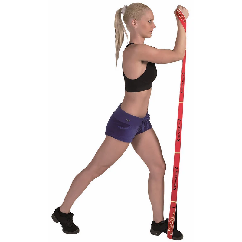 Sveltus MAXI Elastiband 10kg Zugkraft mit großen Schlaufen