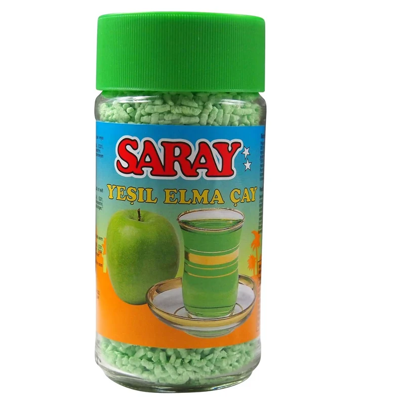 Saray Instant Tee mit grüner Apfelgeschmack Tee 200g