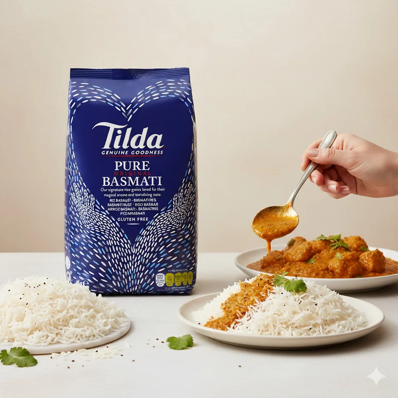 TILDA - Basmati Reis - (8x500g)
