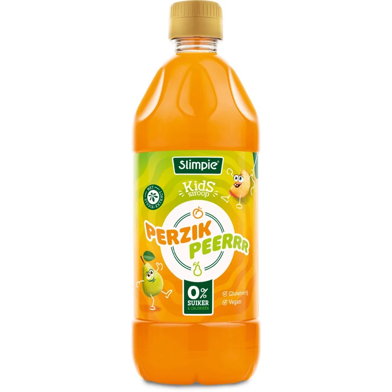Zuckerfreier Kids Sirup 1 x 580ml Flasche von Slimpie