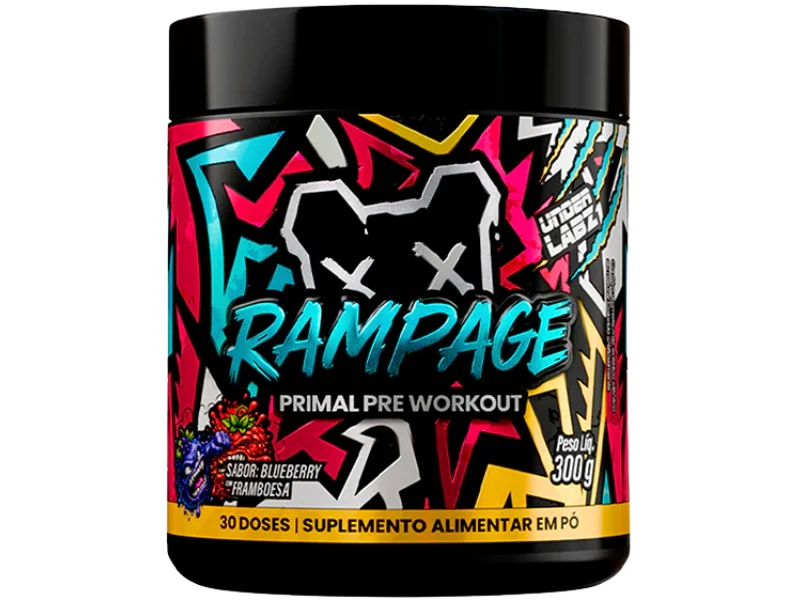 PRÉ - TREINO RAMPAGE 300G - UNDER LABZ