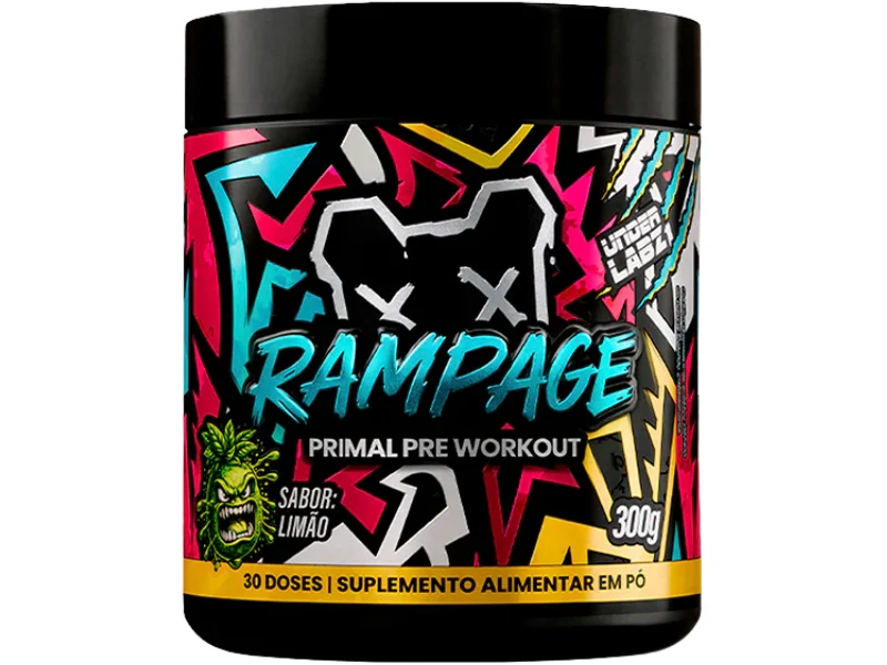 PRÉ - TREINO RAMPAGE 300G - UNDER LABZ