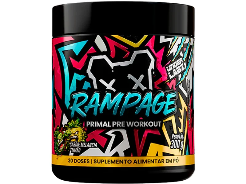 PRÉ - TREINO RAMPAGE 300G - UNDER LABZ