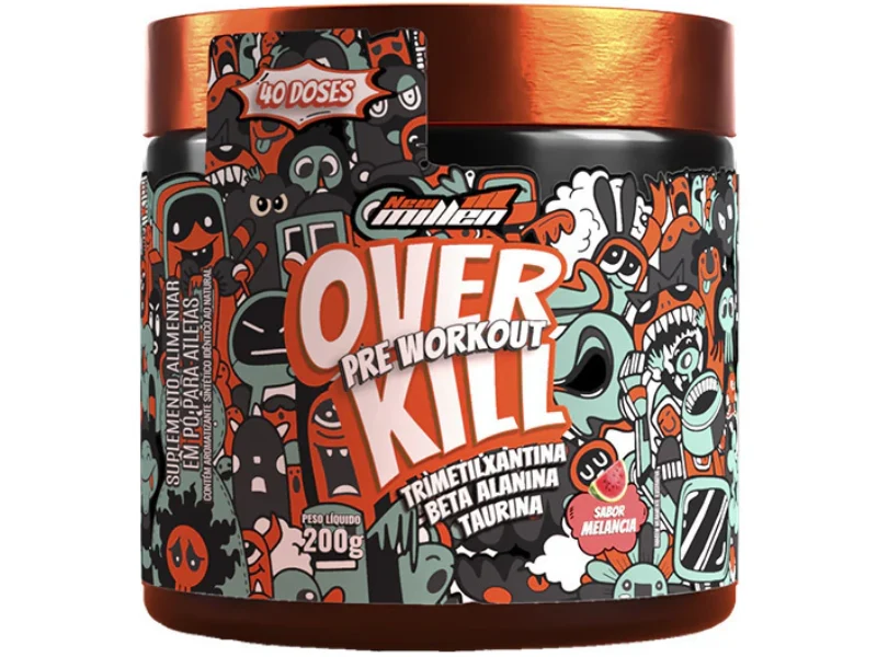 PRÉ-TREINO OVERKILL 200G - NEW MILLEN