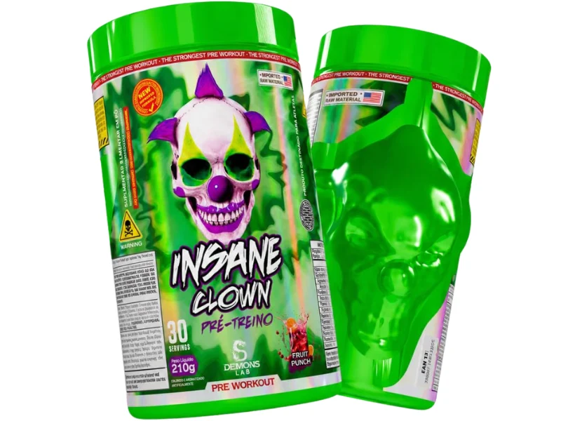 PRÉ - TREINO INSANE CLOWN 210G - DEMONS LAB