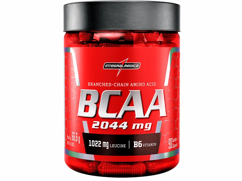 BCAA 2:1:1 90CAPS 2044MG - INTEGRALMEDICA