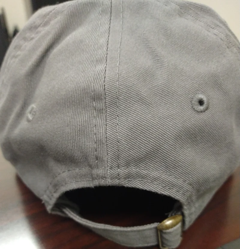 Cotton Washed Cap - Solid - Embroidered