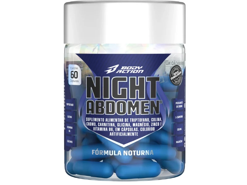 NIGHT ABDOMEN 60CAPS - BODYACTION