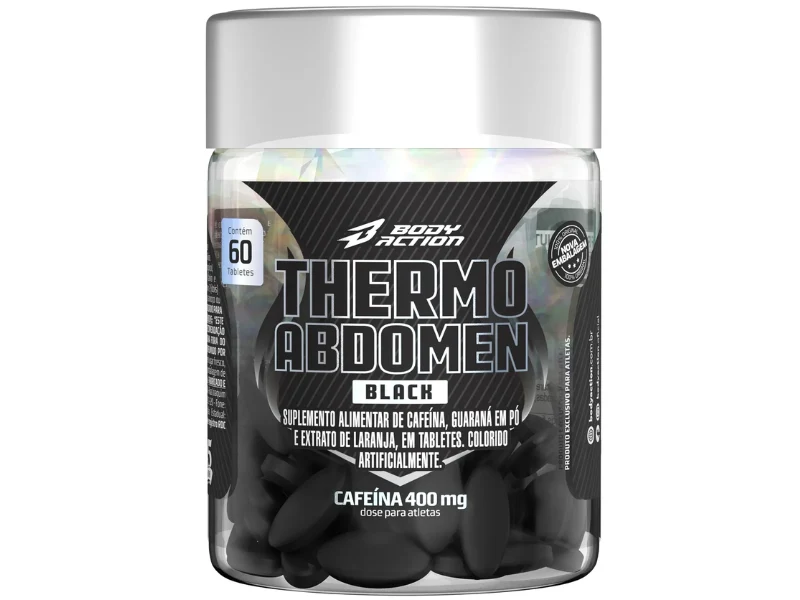THERMO ABDOMEN BLACK 60COMP - BODYACTION