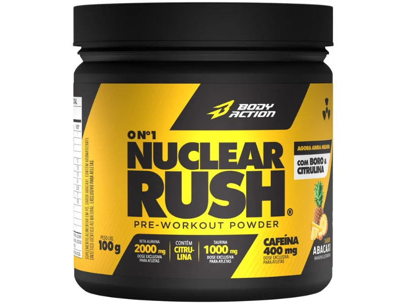 PRÉ - TREINO NUCLEAR RUSH 100G - BODYACTION