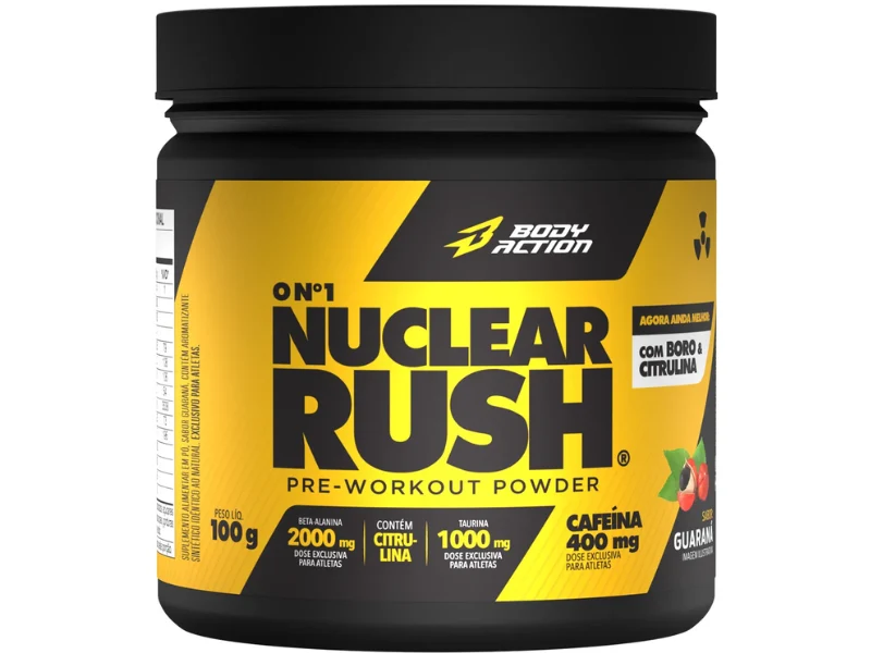 PRÉ - TREINO NUCLEAR RUSH 100G - BODYACTION