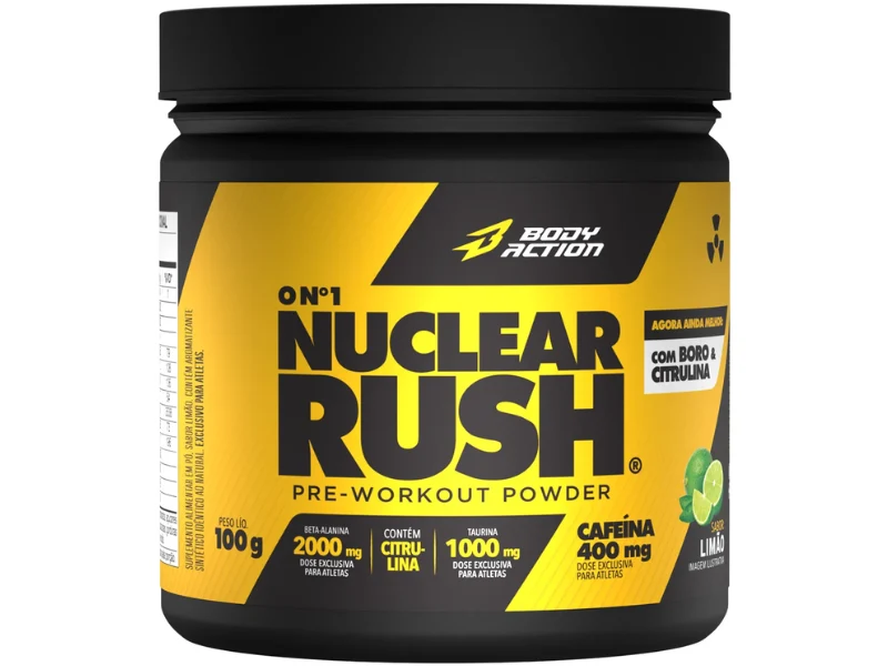 PRÉ - TREINO NUCLEAR RUSH 100G - BODYACTION