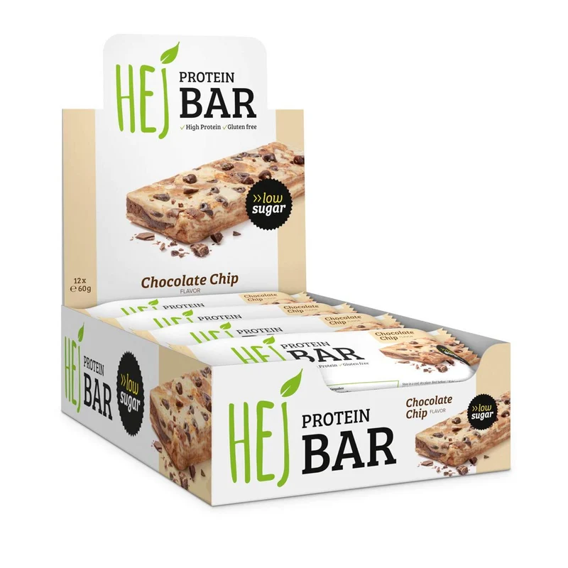 Protein Bar 12 x 60g Karton von Hej