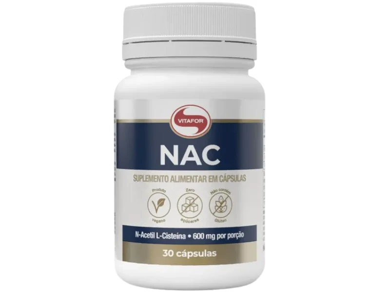N-ACETIL CISTEINA (NAC) 30CAPS 750MG - VITAFOR