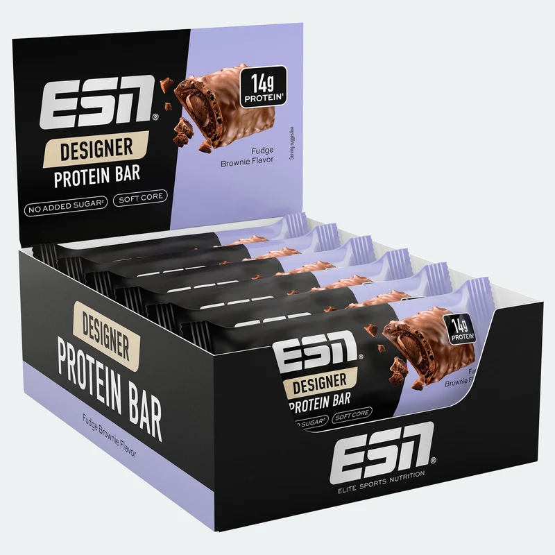 Designer Protein Bar 12 x 45g Riegel von ESN
