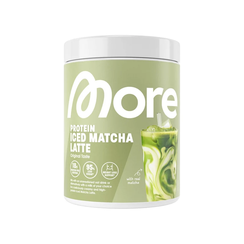 Iced Matcha Latte 300g Dose von More Nutrition