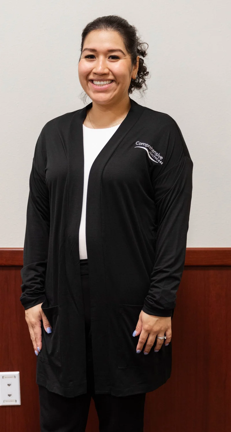 Ladies' Long Length Cardigan with Pockets