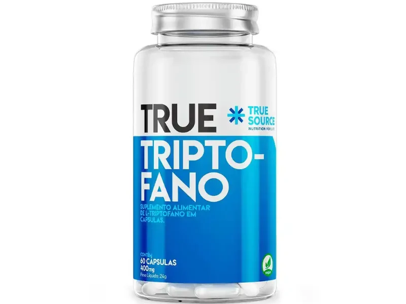 TRIPTOFANO 400MG 60CAPS - TRUE SOURCE
