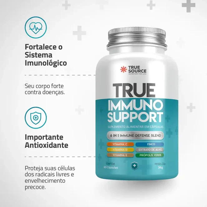 IMMUNO SUPPORT 60CAPS - TRUE SOURCE