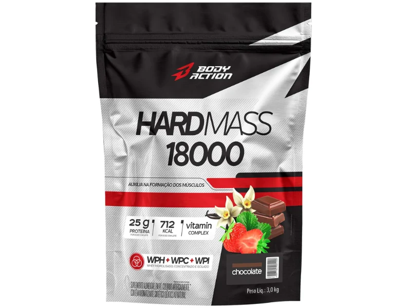 HARD MASS 18000 REFIL 3KG - BODYACTION