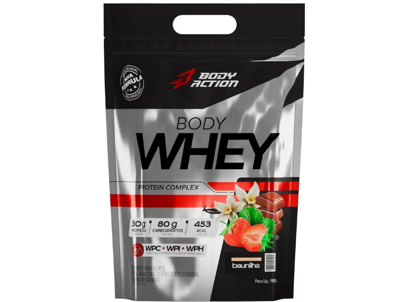 WHEY 3W BODY REFIL 900G - BODYACTION