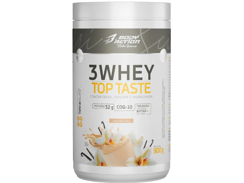 WHEY 3W TOP TASTE POTE 900G - BODYACTION