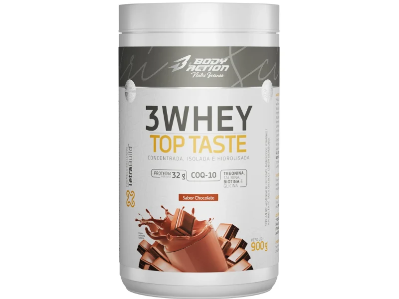 WHEY 3W TOP TASTE POTE 900G - BODYACTION
