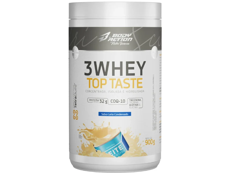 WHEY 3W TOP TASTE POTE 900G - BODYACTION