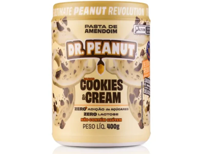 PASTA DE AMENDOIM 400G - DR. PEANUT